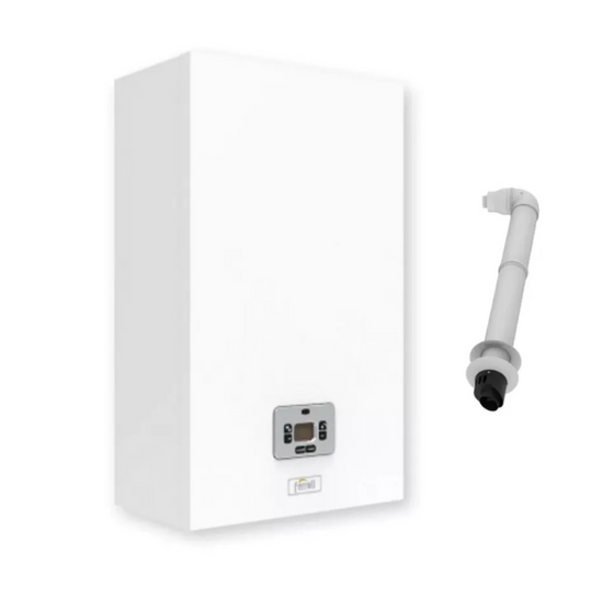 CALDAIA A CONDENSAZIONE 24 KW FERROLI BLUEHELIX THETA 24C GAS MET/GPL + FUMI