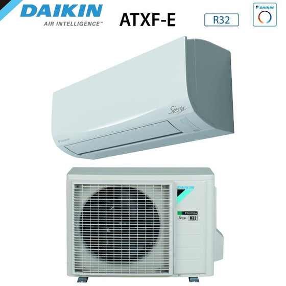 Climatizzatore Condizionatore Daikin Inverter serie SIESTA ATXF-E 9000 Btu ATXF25E + ARXF25E R-32 Wi-Fi Optional Classe A++/A+ - Novità