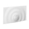 PLACCA PIASTRA PER CASSETTA DUAL FLUSH GROHE Bianca 37859